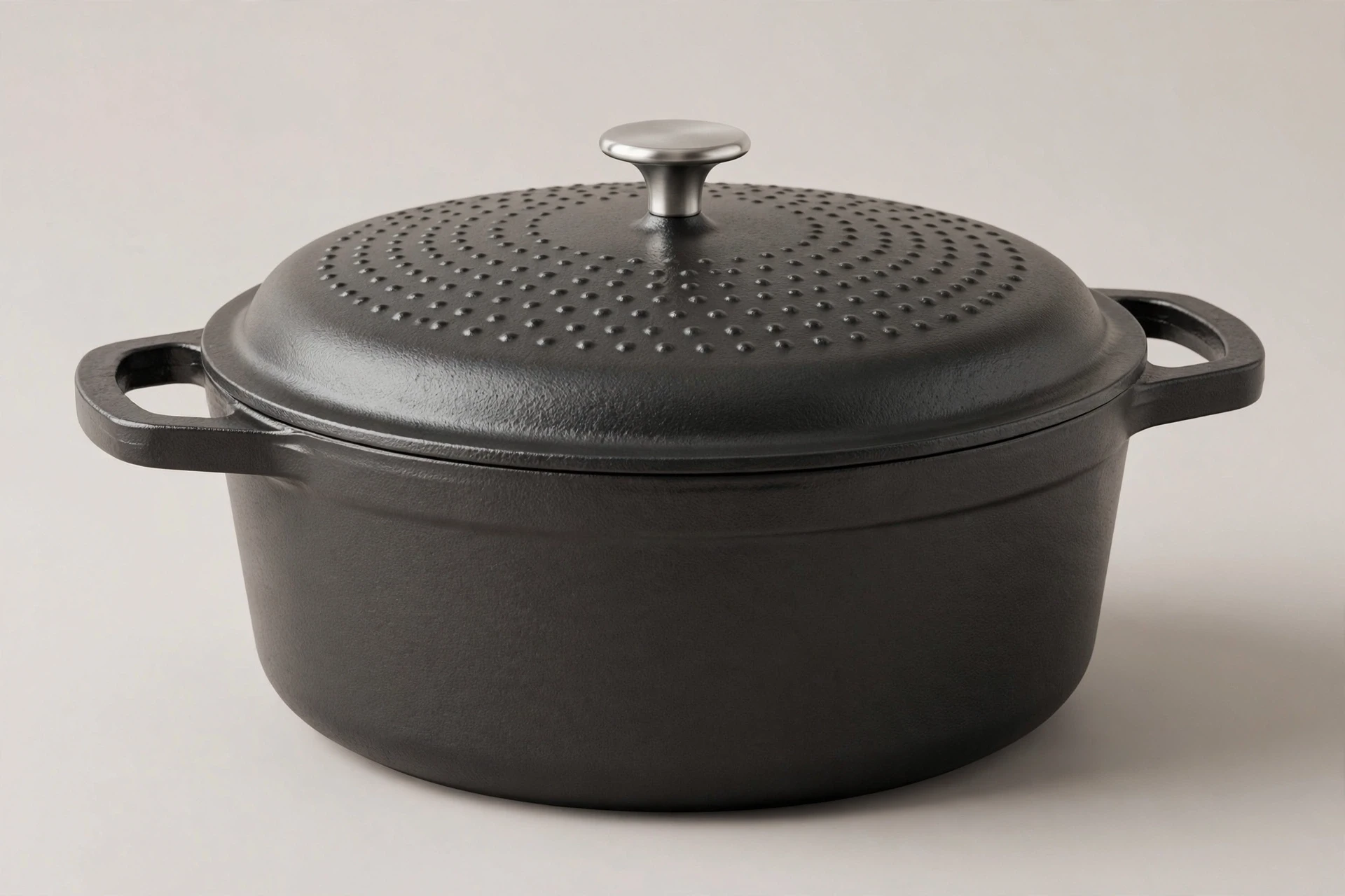 Matte Cast Iron Dutch Oven 26cm