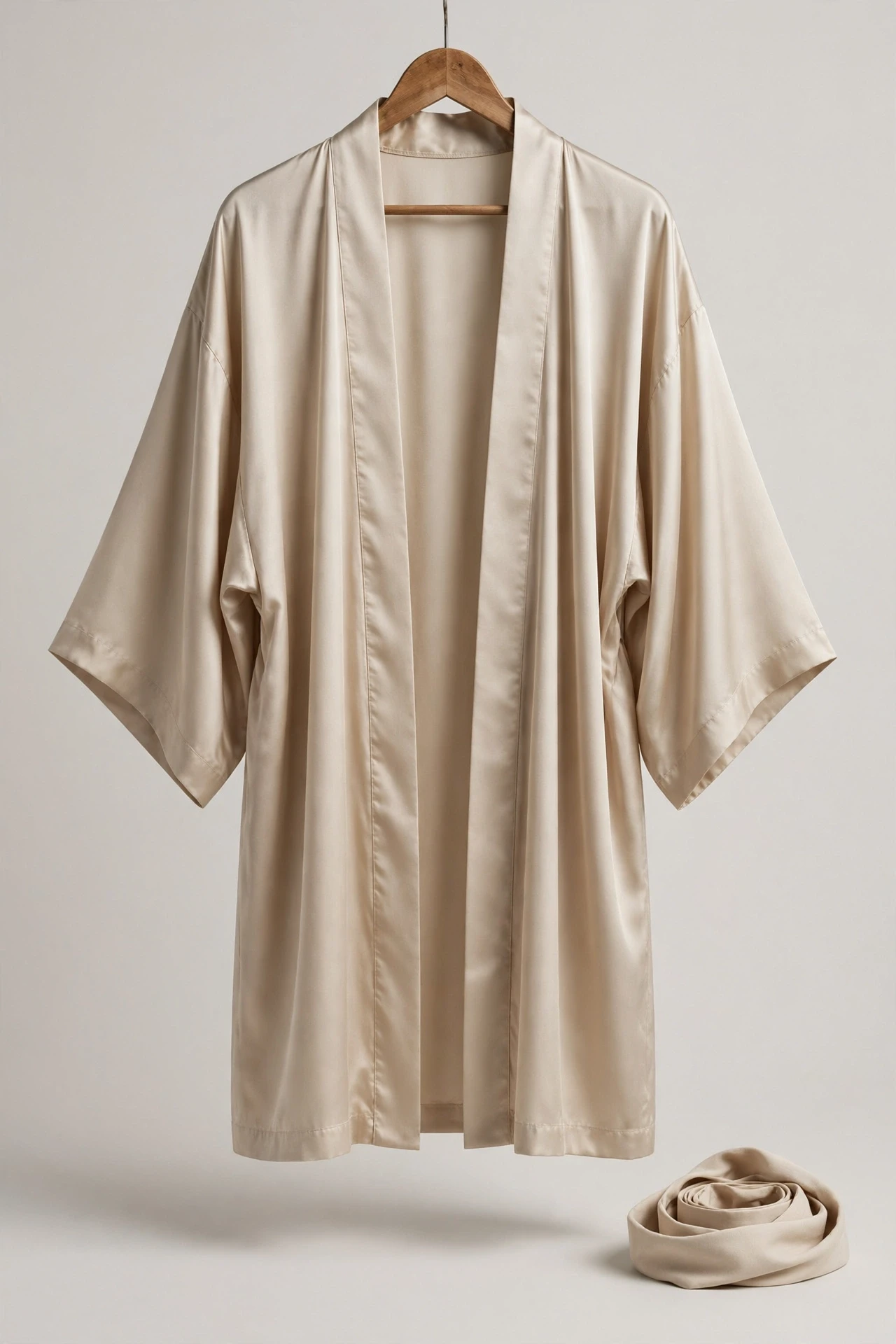 Silk & Bamboo Relaxed Lounge Kimono